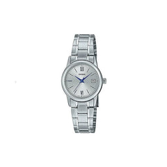 Casio LTPV002D-7B3 Ladies Watch Silver Dial
