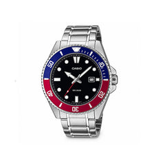 Casio MDV107D-1A3 Divers 200m Red/Blue Bezel Watch
