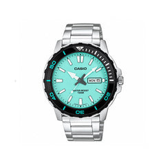 Casio MTD125D-2A2V Aqua Blue Dial Watch
