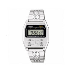 Casio Vintage A1100D-1D Digital Watch Silver Watch