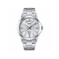 Casio Vintage MTP1381D-7A Analogue Silver Watch