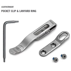 Leatherman Pocket Clip & Lanyard Ring for ARC, FREE Series