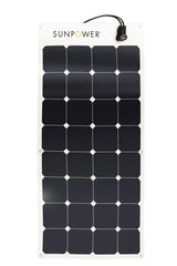 SunPower® 100W E-flex Flexible solar panel