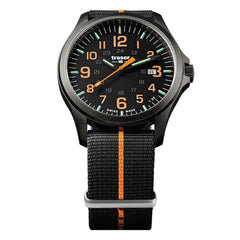 Traser P67 Officer Pro GunMetal Black / Orange Nato