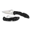Spyderco Delica 4 Lightweight Flat Ground Plain Blade