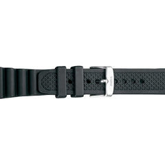 Traser Rubber Strap 22mm Black 105693